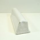 White Faux Leather Bangle Stand